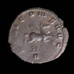 Oud-Romeins Brons Antoninianus van Gallienus met Pegasus