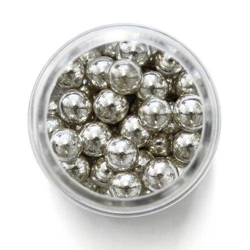 PME Suikerparels Zilver 8mm 25 gram, Hobby en Vrije tijd, Taarten en Cupcakes maken, Nieuw, Verzenden