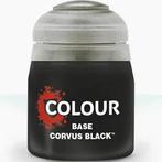 Citadel  Base Corvus Black 12 Ml (Warhammer Nieuw), Hobby en Vrije tijd, Ophalen of Verzenden, Nieuw