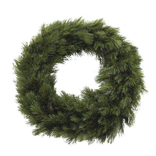 Forest Frosted Kerstkrans - Ø45 cm - Groen, Diversen, Kerst, Nieuw, Verzenden