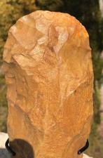 Neolithisch Grote gesneden bijl MUSEUM stuk - 20.5 cm, Antiek en Kunst