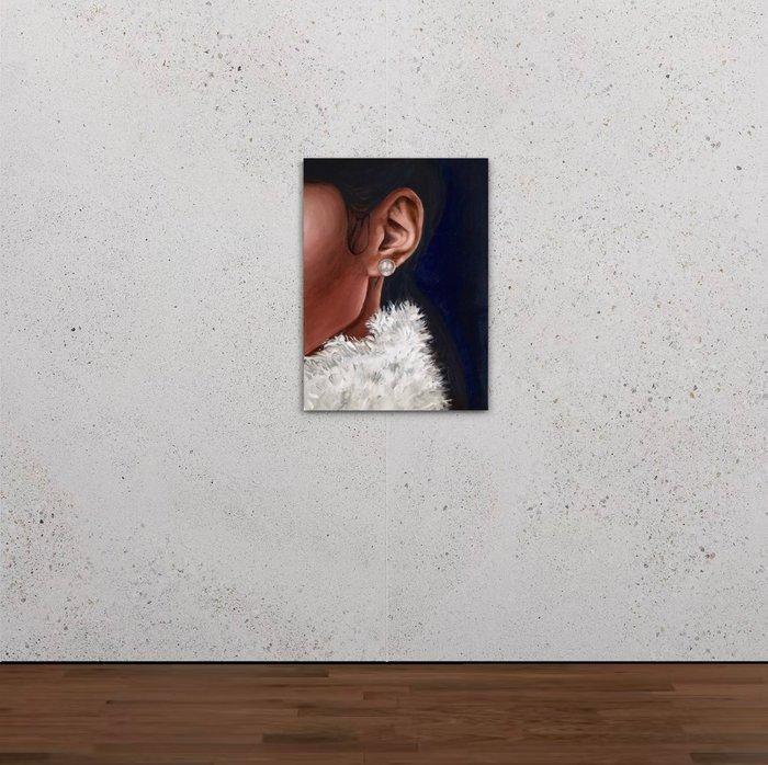 Marek Grzegorz - Frozen Tears, Antiek en Kunst, Kunst | Schilderijen | Modern