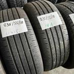 2 x Continental EcoContact 6 235-55-18 Zomerbanden 4,5mm, 18 inch, Gebruikt, Ophalen of Verzenden, 235 mm