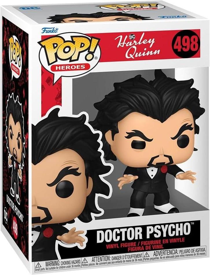 Funko Pop! - Harley Quinn Animated Series Doctor Pshycho, Verzamelen, Poppetjes en Figuurtjes, Nieuw, Verzenden