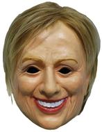 Hillary Clinton masker (vrouwenmasker met blond haar), Verzenden, Nieuw