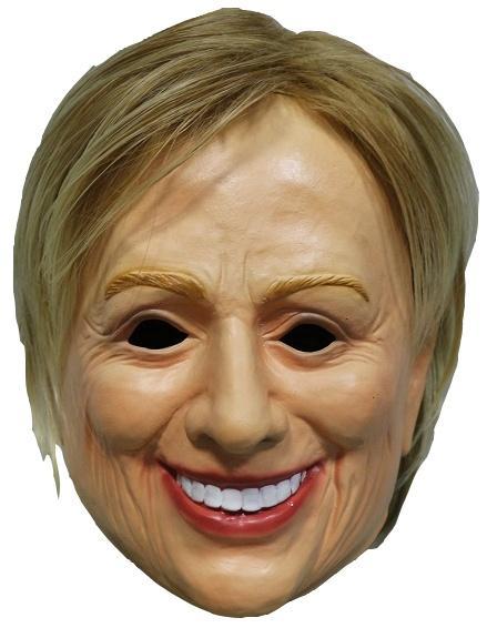 Hillary Clinton masker (vrouwenmasker met blond haar), Kleding | Dames, Carnavalskleding en Feestkleding, Nieuw, Verzenden