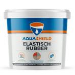 Aquashield Aquashield elastisch rubber 10 kg, zwart, emmer, Verzenden, Nieuw