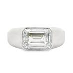 Ring Platina - 5.03ct. tw. Diamant (Lab-grown) - HEREN, Nieuw