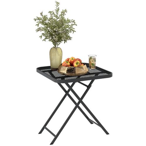 TRUUSK Klaptafel Voor De Tuin 70 X70 Cm, Weerbestendige Balk, Tuin en Terras, Overige Tuin en Terras, Nieuw, Verzenden