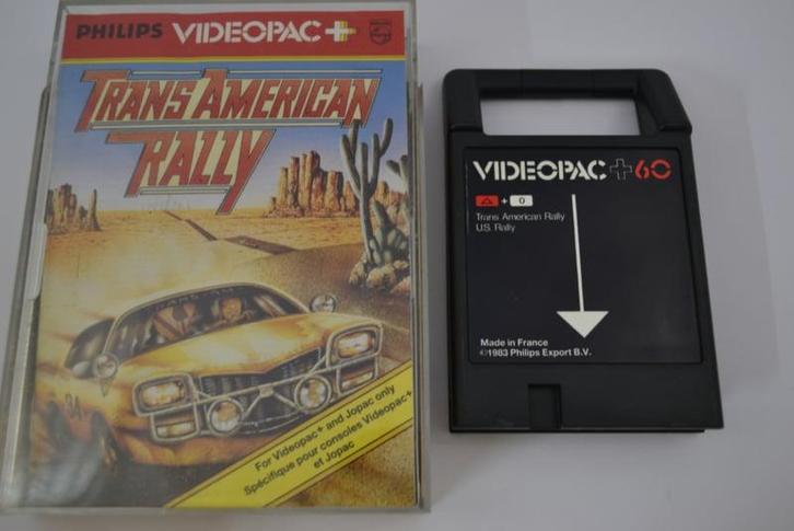 Trans American Rally (VIDEOPAC 60), Spelcomputers en Games, Spelcomputers | Overige, Zo goed als nieuw, Verzenden