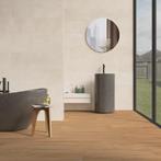 Keramisch parket tegel 20x120 bruin houtlook laminaat, Ophalen, Nieuw, Keramiek, 10 m² of meer