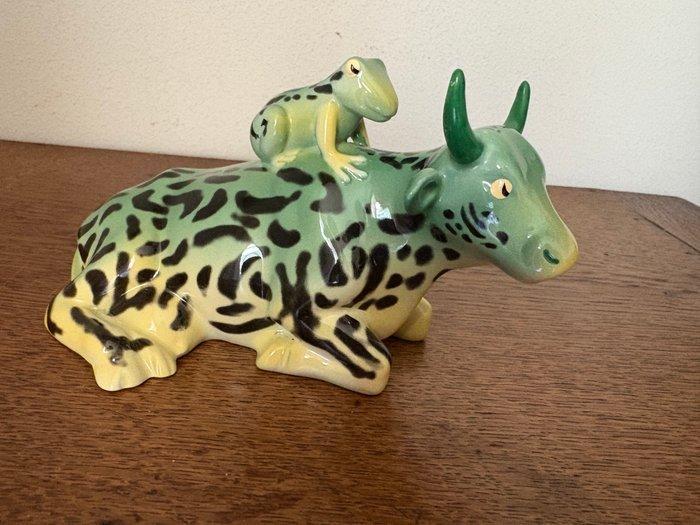 Beeldje - Cow Parade Cowparade. Mother Frog. Medium. -, Antiek en Kunst, Curiosa en Brocante