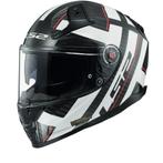 LS2 FF811 Vector II Carbon Strong Glossy Wit Integraalhelm, Motoren, Integraalhelm, 3XL of groter, Nieuw met kaartje, Overige merken