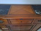Dressoir - Brons, Mahonie, Marmer - Sideboard