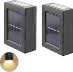 Wandlampen voor Buiten - 2 Stuks - Solar - Up en Down -, Tuin en Terras, Buitenverlichting, Verzenden, Nieuw