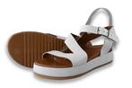 Nelson Sandalen in maat 39 Wit | 10% extra korting, Verzenden, Wit, Sandalen of Muiltjes, Zo goed als nieuw