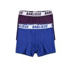 Clan de Banlieue Boxershort 2-Pack Blue/Purple, Kleding | Heren, Ondergoed, Clan De Banlieue, Paars, Verzenden