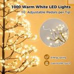 Kerstboom met verlichting - Kunstkerstboom - 150 cm - Met st, Diversen, Kerst, Verzenden, Zo goed als nieuw