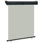 vidaXL Balkonscherm 145x250 cm grijs, Tuin en Terras, Verzenden, Nieuw