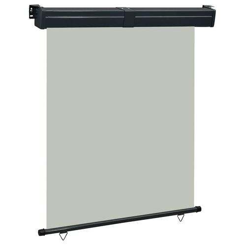 vidaXL Balkonscherm 145x250 cm grijs, Tuin en Terras, Zonneschermen, Nieuw, Verzenden
