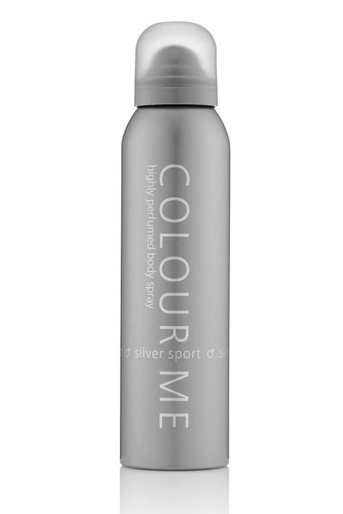 Colour Me Silver Sport Bodyspray for him by Milton Lloyd, Sieraden, Tassen en Uiterlijk, Uiterlijk | Lichaamsverzorging, Nieuw