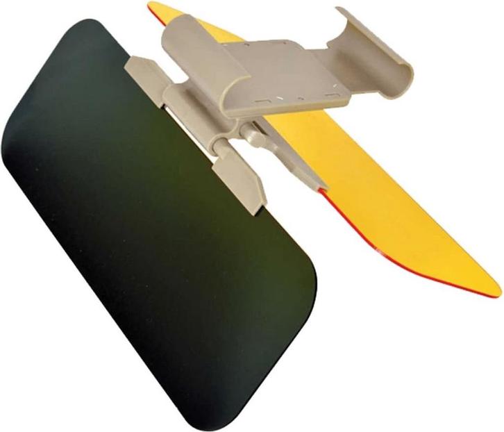 Zonnescherm Op Zonneklep 2 in 1 Dag en Nacht, Auto diversen, Auto-accessoires, Zo goed als nieuw, Ophalen of Verzenden