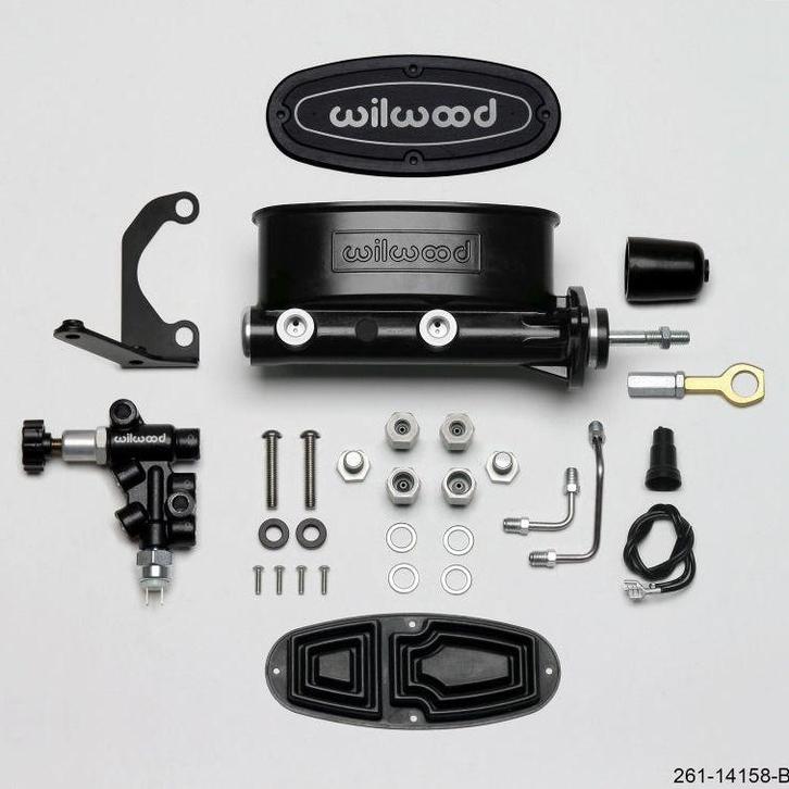 Wilwood HV Tandem M/C Kit w L/H Bracket & Prop Valve -, Auto-onderdelen, Remmen en Aandrijving, Ophalen of Verzenden