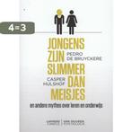 Jongens zijn slimmer dan meisjes 9789081516372, Boeken, Verzenden, Zo goed als nieuw, Pedro de Bruyckere