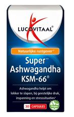 Lucovitaal Ashwagandha KSM-66 30 Capsules, Verzenden, Nieuw