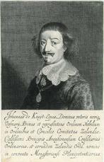 Portrait of Johan de Knuyt, Antiek en Kunst, Kunst | Etsen en Gravures