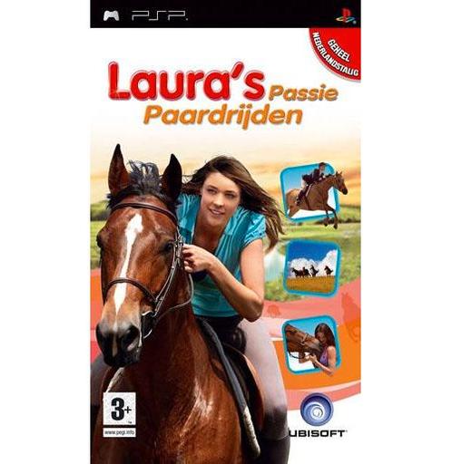 Lauras Passie Paardrijden-Standaard (PSP) Gebruikt, Spelcomputers en Games, Games | Sony PlayStation Portable, Zo goed als nieuw