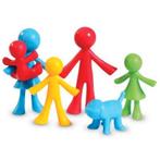 Sorteerspel Family Counters 24 stuks - Learning Resources, Nieuw