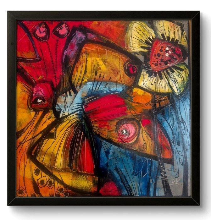 Sonja Brzak - Some Bugs, Antiek en Kunst, Kunst | Schilderijen | Modern