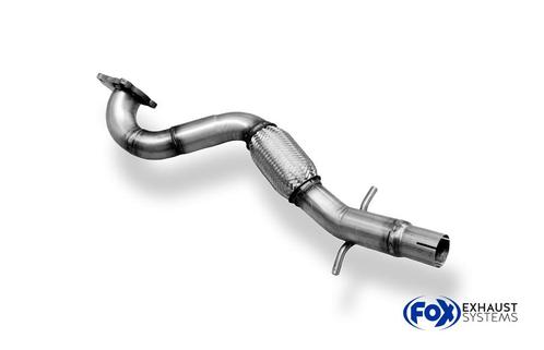FOX Audi A2 - 1.4l TDI 55kW voorpijp met flexstuk passend op, Auto-onderdelen, Uitlaatsystemen, Nieuw, Verzenden