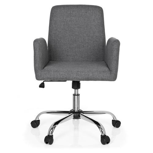 Bureaustoel | Stof | Grijs | Flow, Huis en Inrichting, Bureaus, Nieuw, Verzenden