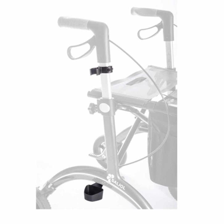 Stokhouder voor Saljol rollator | Accessoires rollator Saljo, Diversen, Verpleegmiddelen, Ophalen of Verzenden