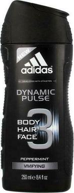 Adidas Douchegel Dynamic Pulse 3 in 1 250 ml, Verzenden