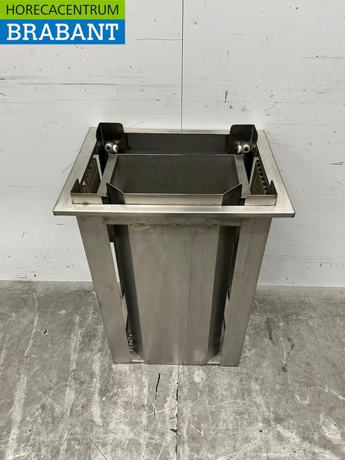 RVS Lowerator dienbladdispenser Voor 35 x 45 cm Horeca, Zakelijke goederen, Horeca | Keukenapparatuur, Gebruikt, Ophalen of Verzenden