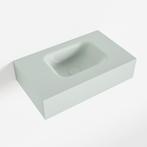 MONDIAZ LEX Greey vrijhangende solid surface wastafel 50cm., Ophalen of Verzenden, Nieuw, Overige typen