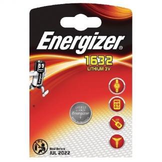 Knoopcel batterij CR1632 - Energizer (Lithium, 3 V), Doe-het-zelf en Verbouw, Gereedschap | Machine-onderdelen en Toebehoren, Nieuw