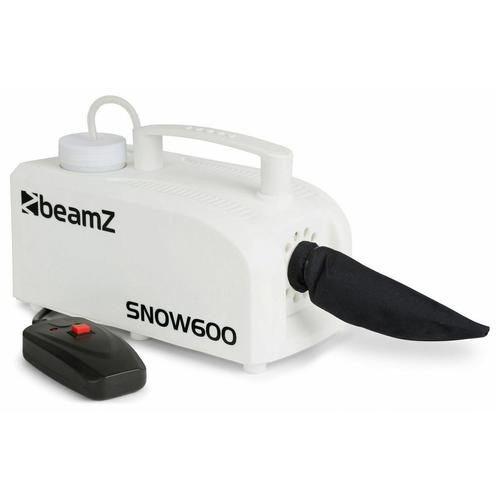 Retourdeal - BeamZ SNOW600 Sneeuwmachine 600W met afstandsbe, Muziek en Instrumenten, Licht en Laser, Zo goed als nieuw, Verzenden