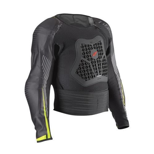 Bodyprotector Kinderen Zandonà Netcube x9 Zwart-Neon Geel, Motoren, Accessoires | Overige, Nieuw, Verzenden