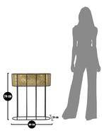 VAASHOUDER OVAAL CM 60X20X70, Huis en Inrichting, Woonaccessoires | Vazen, Ophalen of Verzenden, Nieuw
