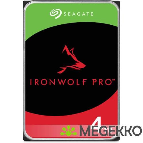 Seagate HDD NAS 3.5  4TB ST4000NT001 Ironwolf Pro, Computers en Software, Harde schijven, Nieuw, Verzenden