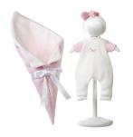 Llorens kledingset en accessoires Ice roze voor poppen va..., Ophalen of Verzenden, Nieuw