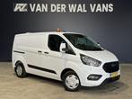 Ford Transit Custom 2.0 TDCI L1H1 Inrichting Euro6 Airco | C, Stof, Gebruikt, Wit, Dealer onderhouden
