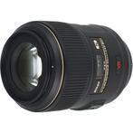 Nikon AF-S 105mm F/2.8G IF-ED VR Micro occasion (incl. BTW), Audio, Tv en Foto, Fotografie | Lenzen en Objectieven, Verzenden