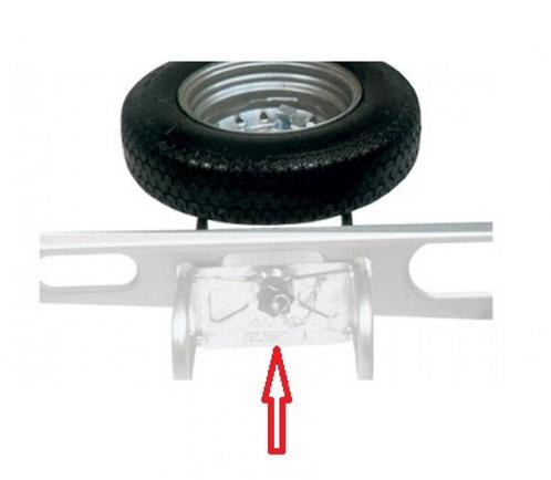 AL-KO Reservewielhouder EH1 Bevestingsplaat, Caravans en Kamperen, Kampeeraccessoires, Nieuw