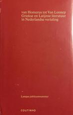 Van Homerus tot van Lennep (Griekse en Latijnse literatuur i, Verzenden, Nieuw