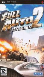 Full Auto 2: Battlelines (PSP) PEGI 12+ Racing, Zo goed als nieuw, Verzenden